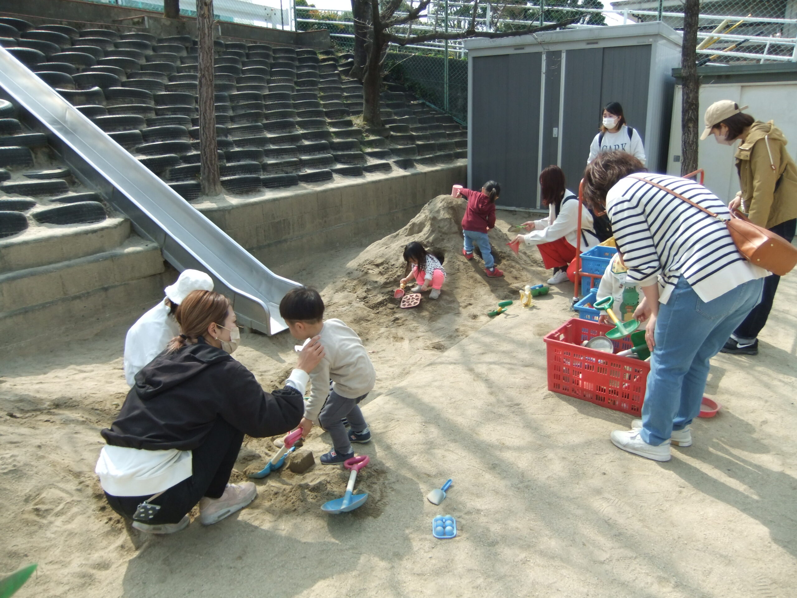 園庭開放の日程について