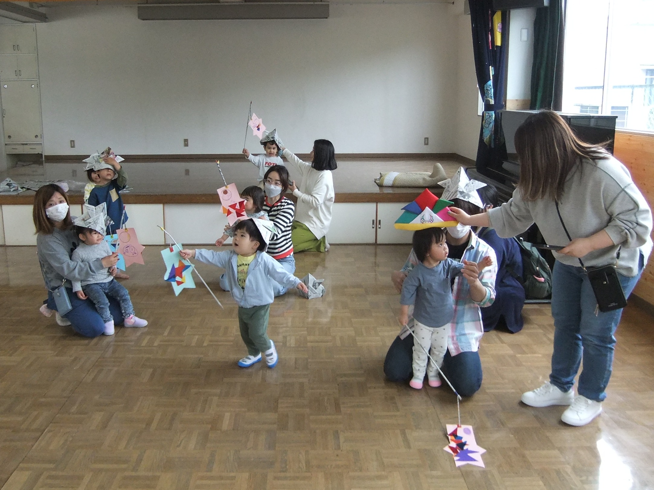 幼稚園であそぼうの日程について